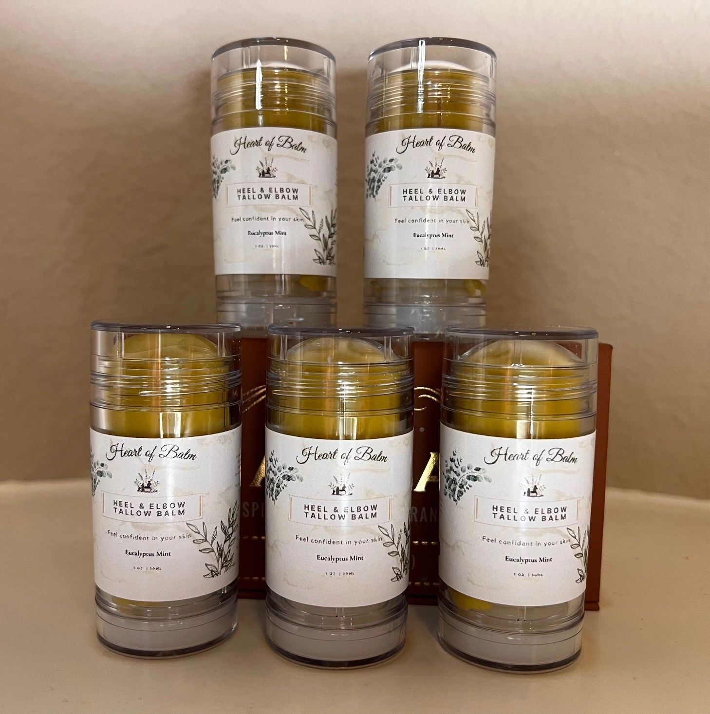Heel and elbow tallow balm