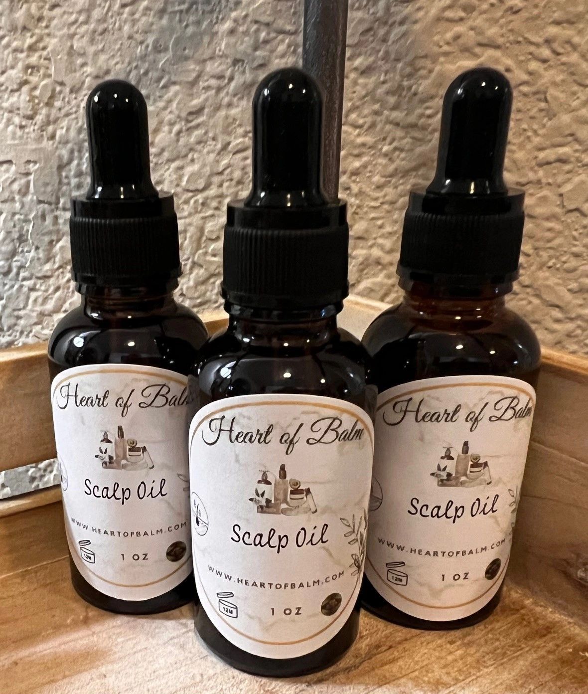 Scalp oil